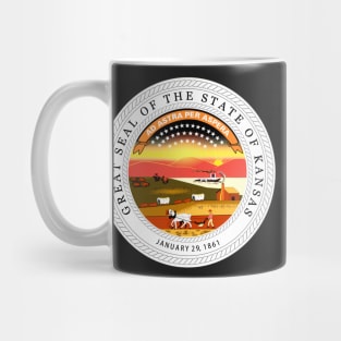 Kansas Coat of Arms Mug